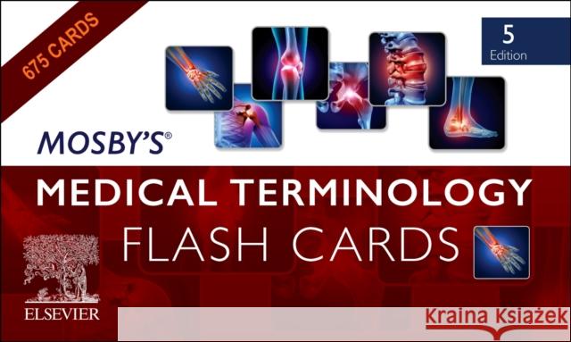 Mosby's(r) Medical Terminology Flash Cards Mosby 9780323762892 Mosby