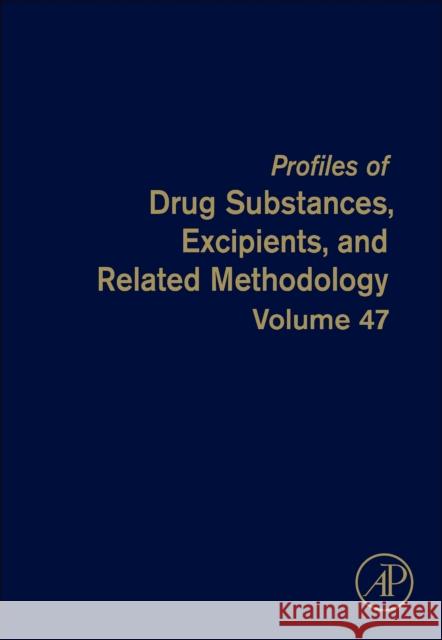 Profiles of Drug Substances, Excipients, and Related Methodology, 47 Abdulrahman Al-Majed 9780323854825