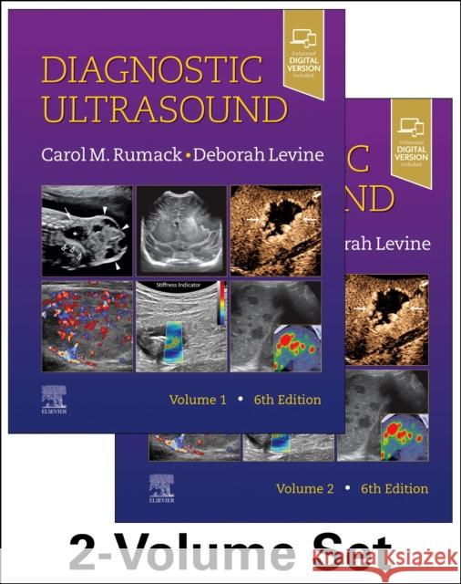 Diagnostic Ultrasound, 2-Volume Set Carol M. Rumack Deborah Levine 9780323877954
