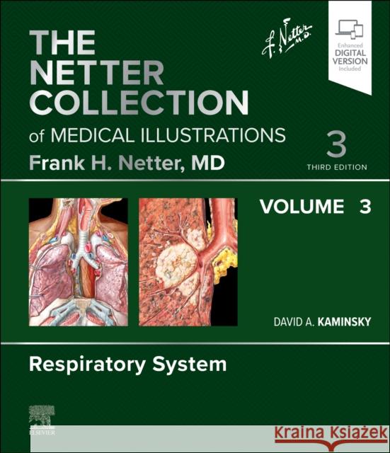 The Netter Collection of Medical Illustrations: Respiratory System, Volume 3 David A. Kaminsky 9780323881272 Elsevier