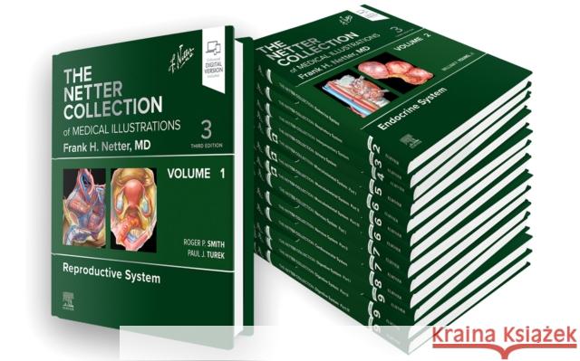 The Netter Collection of Medical Illustrations Complete Package Frank H., MD Netter 9780323881890