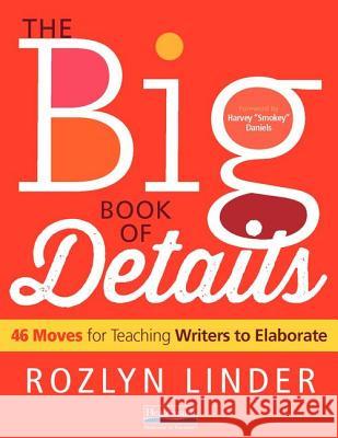 The Big Book of Details: 46 Moves for Teaching Writers to Elaborate Rozlyn Linder 9780325077666 Heinemann Educational Books
