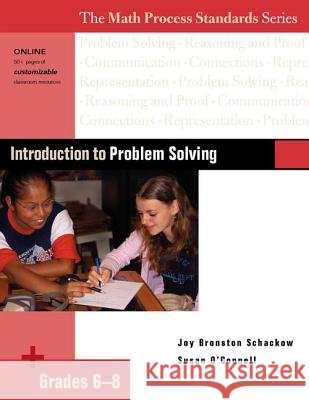Introduction to Problem Solving, Grades 6-8 Joy Schackow Susan O'Connell 9780325098906