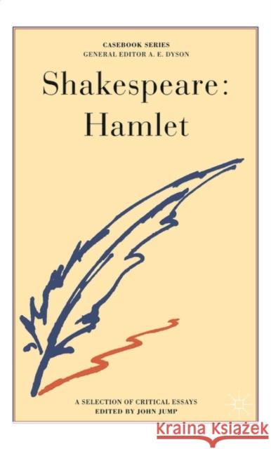 Shakespeare: Hamlet John D Jump 9780333093092