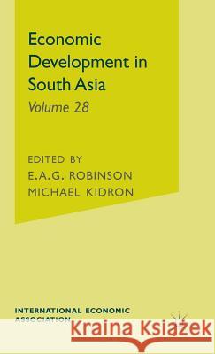Economic Development in South Asia  9780333115404 PALGRAVE MACMILLAN