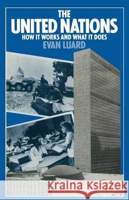 The United Nations: How It Works and What It Does Luard, Evan 9780333233054