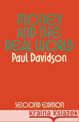 Money and the Real World Paul Davidson 9780333235195