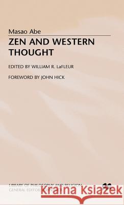 Zen and Western Thought  9780333362068 PALGRAVE MACMILLAN