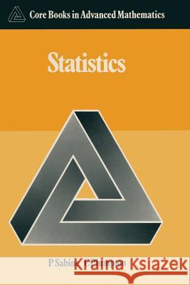 Statistics P. Sabine Charles Plumpton 9780333383643 Palgrave MacMillan