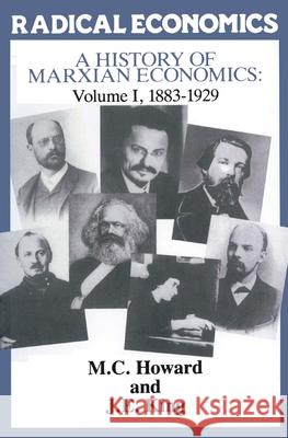 A History of Marxian Economics: Volume I: 1883-1929 Howard, M. 9780333388129 PALGRAVE MACMILLAN