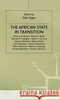 The African State in Transition Zeki Ergas 9780333415665 PALGRAVE MACMILLAN