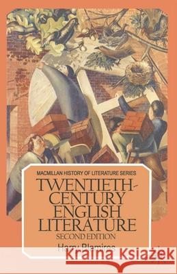 Twentieth-Century English Literature  9780333428108 PALGRAVE MACMILLAN