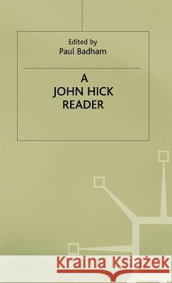 John Hick Reader Hick, J. 9780333487297 PALGRAVE MACMILLAN