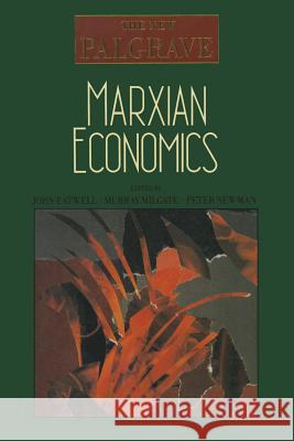 Marxian Economics  9780333495452 PALGRAVE MACMILLAN