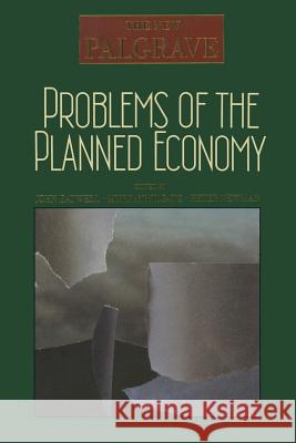 Problems of the Planned Economy John Murray Mildate Peter Newman 9780333495490 PALGRAVE MACMILLAN