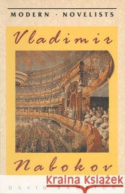 Vladimir Nabokov David Rampton 9780333549193 PALGRAVE MACMILLAN