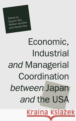 Economic, Industrial and Managerial Coordination Between Japan and the USA Abe, Kiyoshi 9780333552421