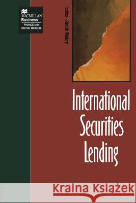 International Securities Lending Judith Mabry 9780333559222 PALGRAVE MACMILLAN