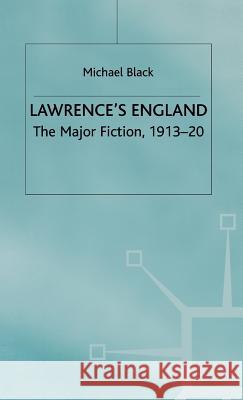 Lawrence England - Majour Fiction Black, M. 9780333566268 PALGRAVE MACMILLAN