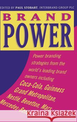 Brand Power Paul Stobart   9780333570135 Palgrave Macmillan