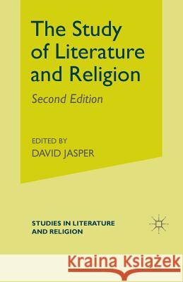 Study of Literature and Religion  9780333570791 PALGRAVE MACMILLAN