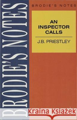 Priestley: An Inspector Calls Philip Gooden 9780333581667