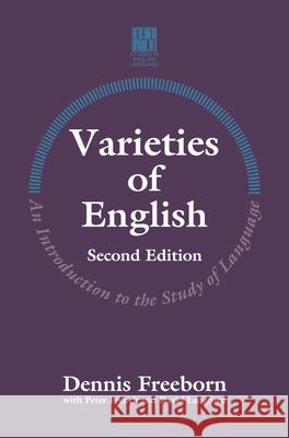 Varieties of English: An Introduction to the Study of Language French, Peter 9780333589175 0