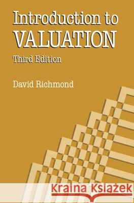 Introduction to Valuation David Richmond 9780333614846