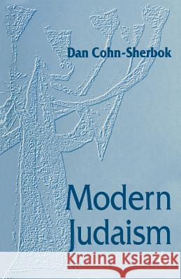 Modern Judaism Dan Cohn-Sherbok 9780333621028 PALGRAVE MACMILLAN