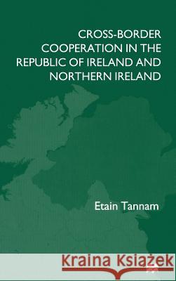 Cross-Border Cooperation in the Republic of Ireland and Northern Ireland Etain Tannam 9780333653951