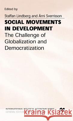 Social Movements in Development Lindberg, Staffan 9780333670897