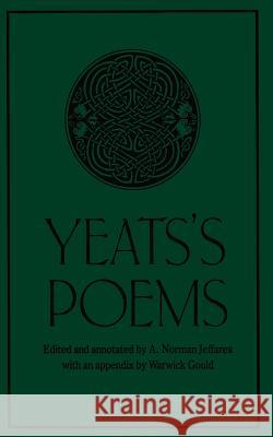 Yeats's Poems  eats W.B. 9780333675182 0