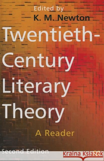 Twentieth-Century Literary Theory : A Reader  9780333677421 PALGRAVE MACMILLAN
