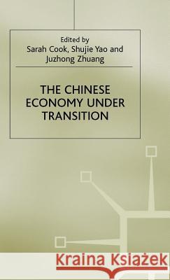 The Chinese Economy Under Transition Cook, Sarah 9780333716755 Palgrave MacMillan