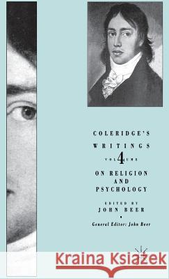 On Religion and Psychology Samuel Taylor Coleridge 9780333734902 PALGRAVE MACMILLAN