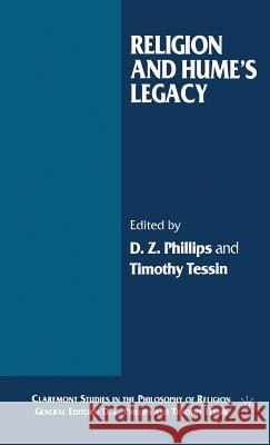 Cspr;religion and Hume's Legacy Phillips, D. Z. 9780333748534 PALGRAVE MACMILLAN