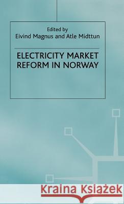 Electricity Market Reform in Norway Eivind G. B. Magnus Atle Midttun 9780333777725 PALGRAVE MACMILLAN
