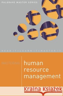 Mastering Human Resource Management Kelvin Cheatle 9780333792803
