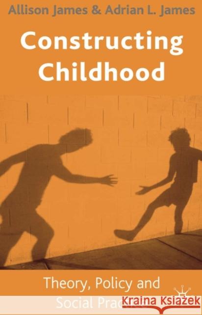 Constructing Childhood: Theory, Policy and Social Practice James, Allison 9780333948910