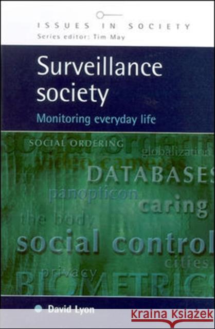 Surveillance Society Lyon, David 9780335205462