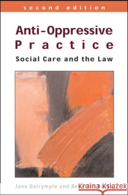 Anti-Oppressive Practice Beverley Burke 9780335218011