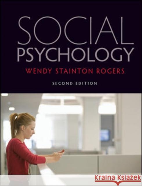 Social Psychology Wendy Stainton Rogers 9780335240999