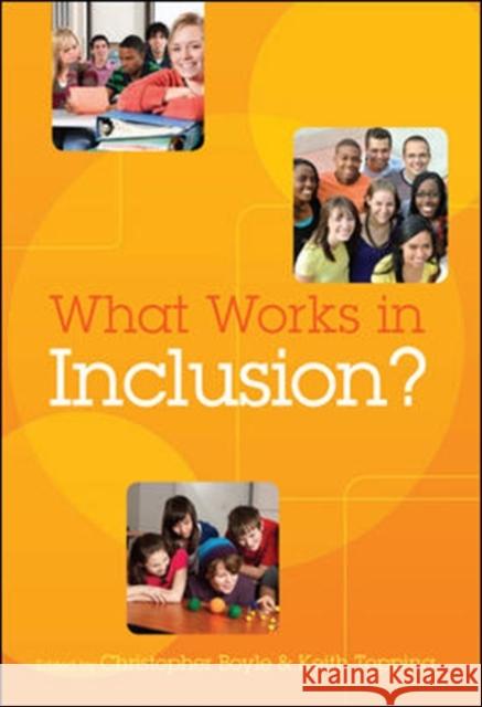 What Works in Inclusion? Chris Boyle 9780335244683 0