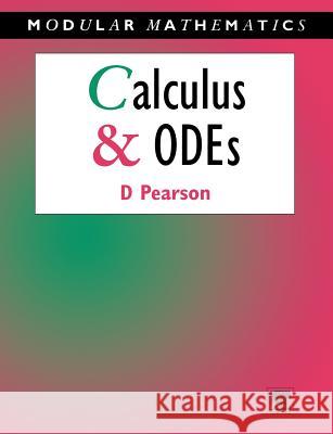 Calculus and Ordinary Differential Equations Carl E. Pearson D. B. Pearson David Pearson 9780340625309 Butterworth-Heinemann