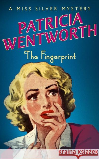 The Fingerprint Patricia Wentworth 9780340689714 HODDER & STOUGHTON GENERAL DIVISION