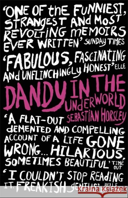 Dandy in the Underworld: A Memoir Sebastian Horsley 9780340934081