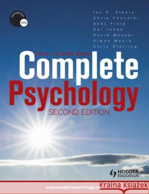 Complete Psychology Graham Davey 9780340967553