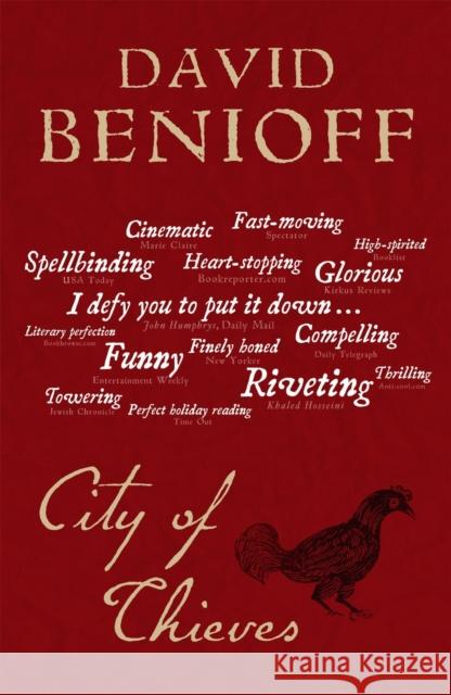 City of Thieves David Benioff 9780340977392