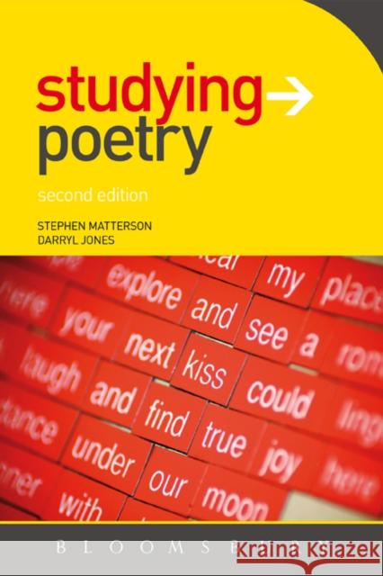 Studying Poetry Stephen Matterson 9780340985151