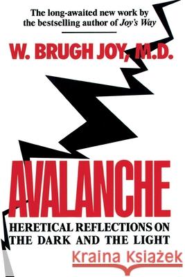Avalanche: Heretical Reflections on the Dark and the Light W. Brugh Joy 9780345367228 Wellspring/Ballantine